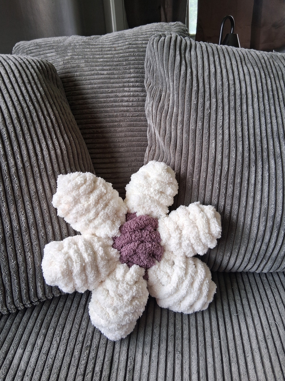Flower Throw Pillow